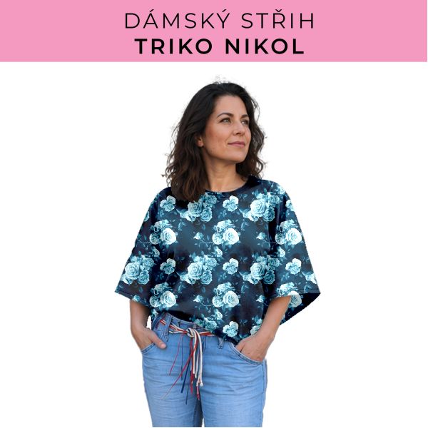 Dámský střih -  triko Nikol