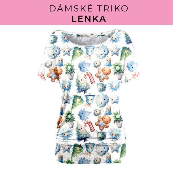 DÁMSKÝ střih - Triko Lenka