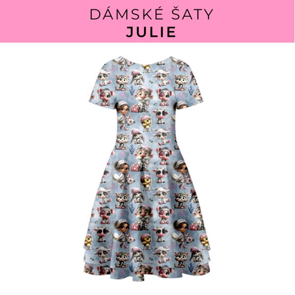 DÁMSKÝ střih - šaty julie