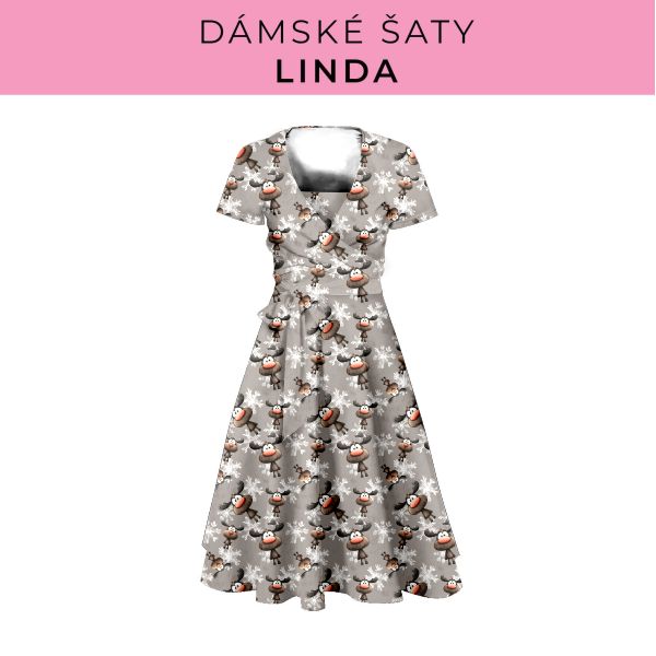 DÁMSKÝ střih - šaty Linda