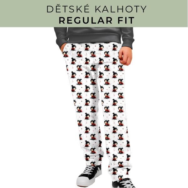 DĚTSKÝ STŘIH - Kalhoty Regular fit