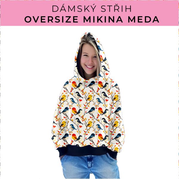 Dámský střih - mikina Meda
