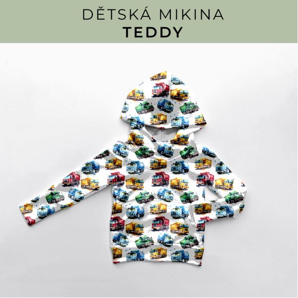 DĚTSKÝ střih - Mikina Teddy