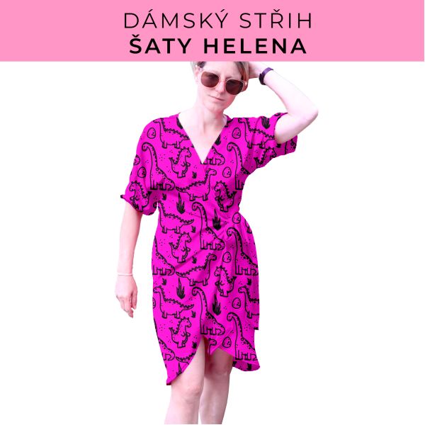 Dámský střih na šaty  Helena