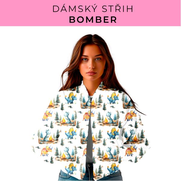 DÁMSKÝ střih - Bomber