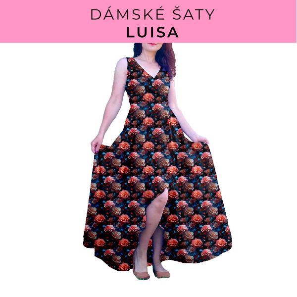 DÁMSKÝ střih - šaty Luisa