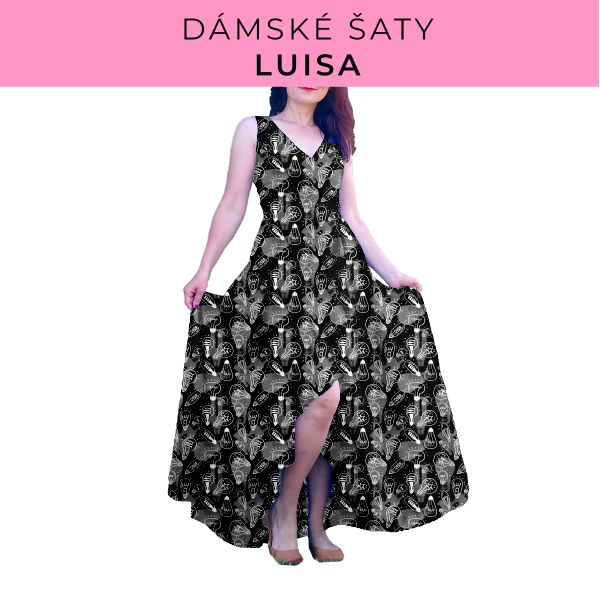 DÁMSKÝ střih - šaty Luisa