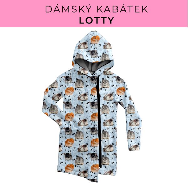 DÁMSKÝ střih - Kabátek Lotty