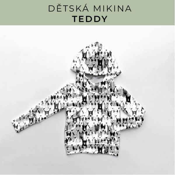 DĚTSKÝ střih - Mikina Teddy