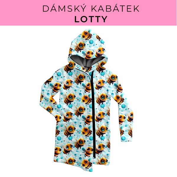 DÁMSKÝ střih - Kabátek Lotty
