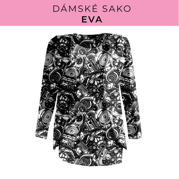 DÁMSKÝ střih - sako Eva
