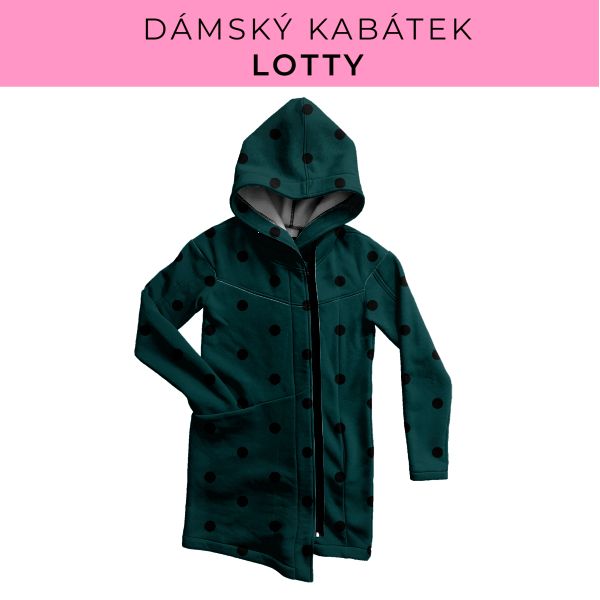 DÁMSKÝ střih - Kabátek Lotty