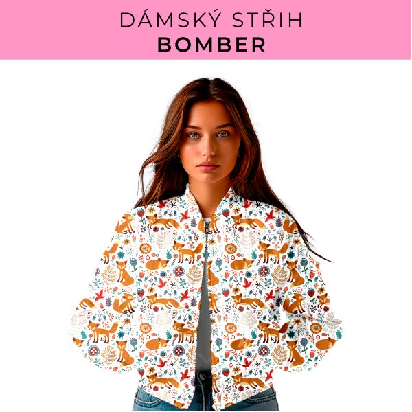 DÁMSKÝ střih - Bomber