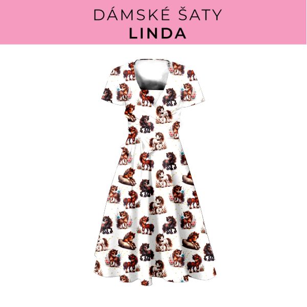DÁMSKÝ střih - šaty Linda