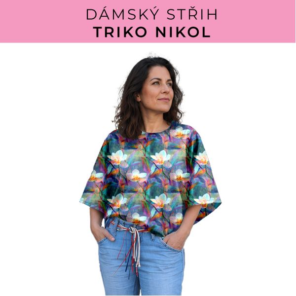 Dámský střih -  triko Nikol