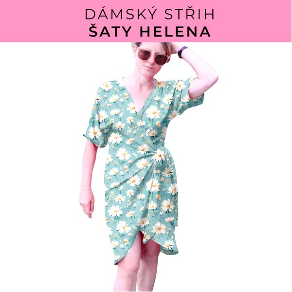 Dámský střih na šaty  Helena