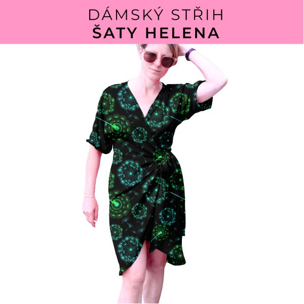 Dámský střih na šaty  Helena