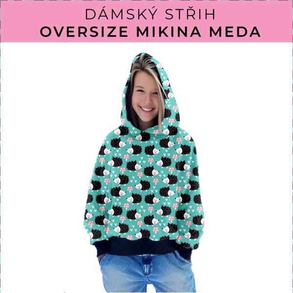 Dámský střih - mikina Meda