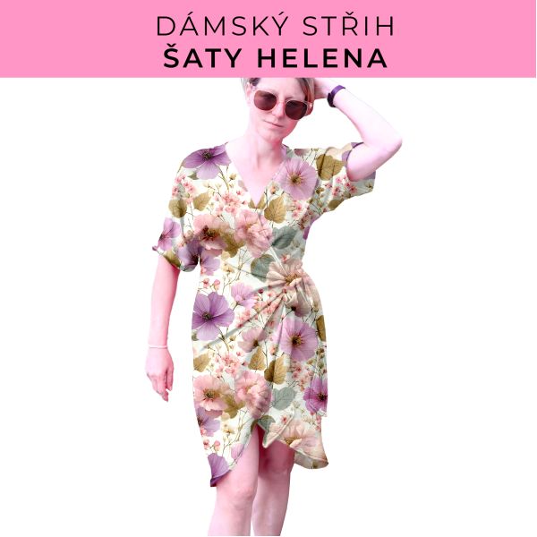 Dámský střih na šaty  Helena
