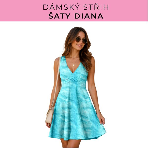 Dámský střih - šaty Diana