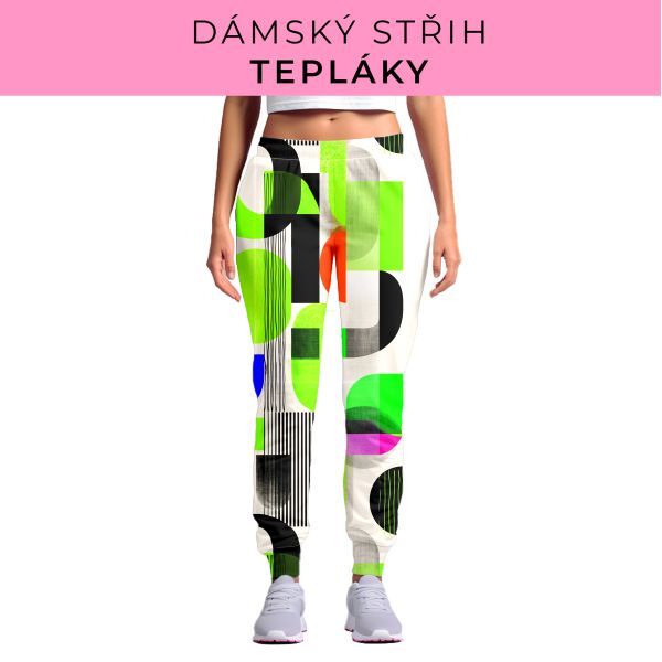 DÁMSKÝ střih - tepláky