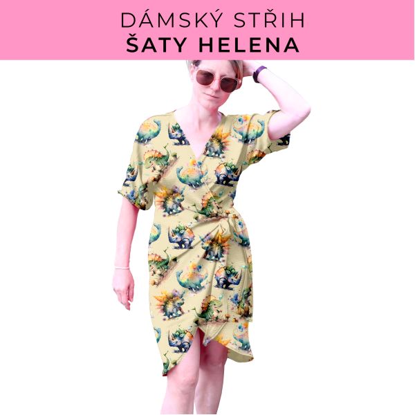 Dámský střih na šaty  Helena