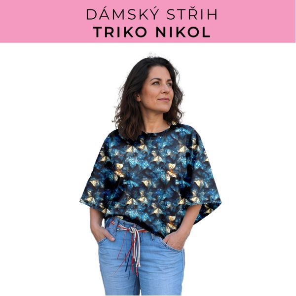 Dámský střih -  triko Nikol