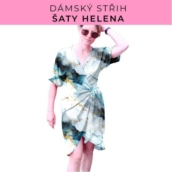 Dámský střih na šaty  Helena