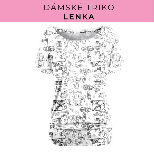 DÁMSKÝ střih - Triko Lenka