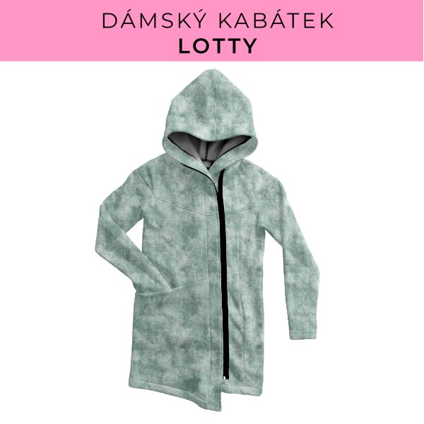 DÁMSKÝ střih - Kabátek Lotty