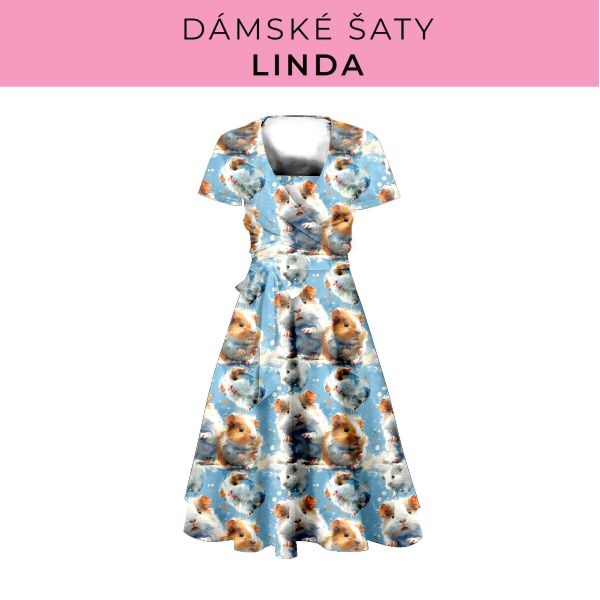 DÁMSKÝ střih - šaty Linda