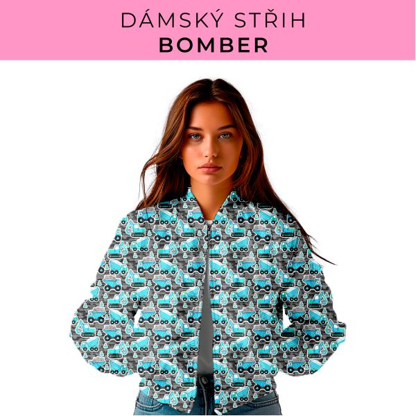 DÁMSKÝ střih - Bomber