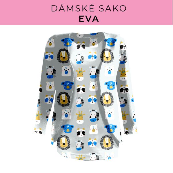 DÁMSKÝ střih - sako Eva
