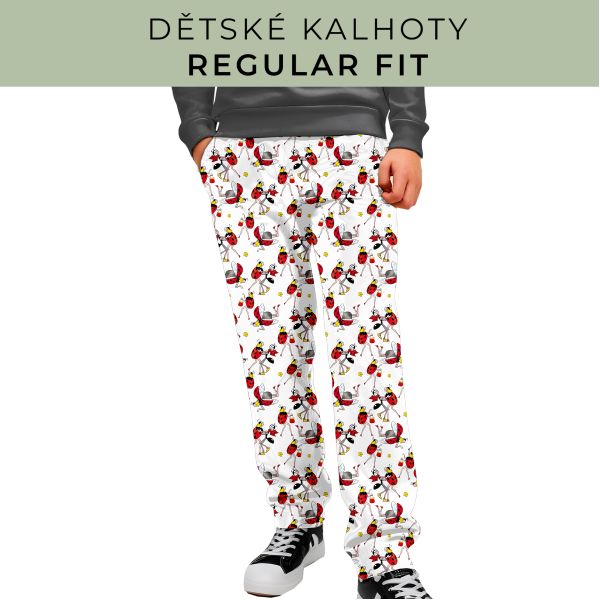 DĚTSKÝ STŘIH - Kalhoty Regular fit