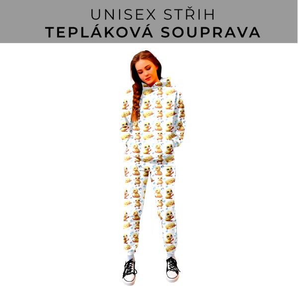 DÁMSKÝ střih - SET mikina a tepláky 