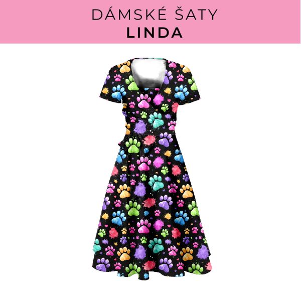 DÁMSKÝ střih - šaty Linda