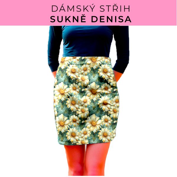 Dámský střih - Dámská sukně Denisa