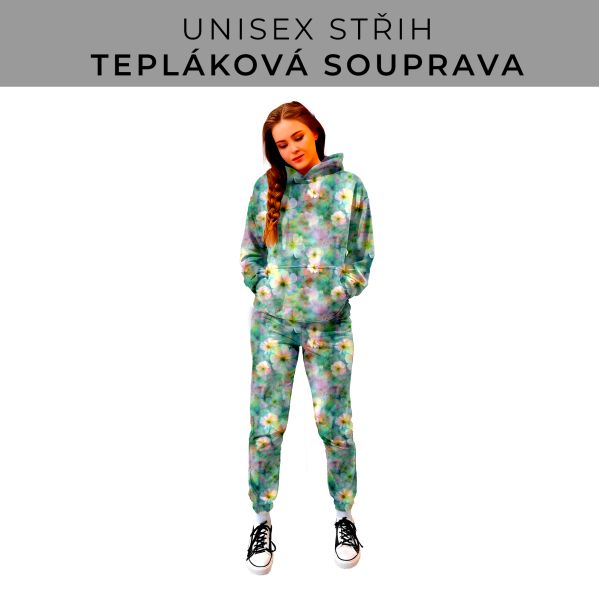 DÁMSKÝ střih - SET mikina a tepláky 