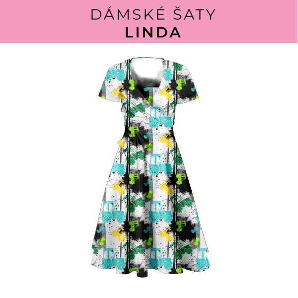 DÁMSKÝ střih - šaty Linda