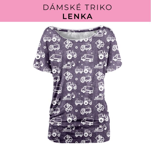 DÁMSKÝ střih - Triko Lenka