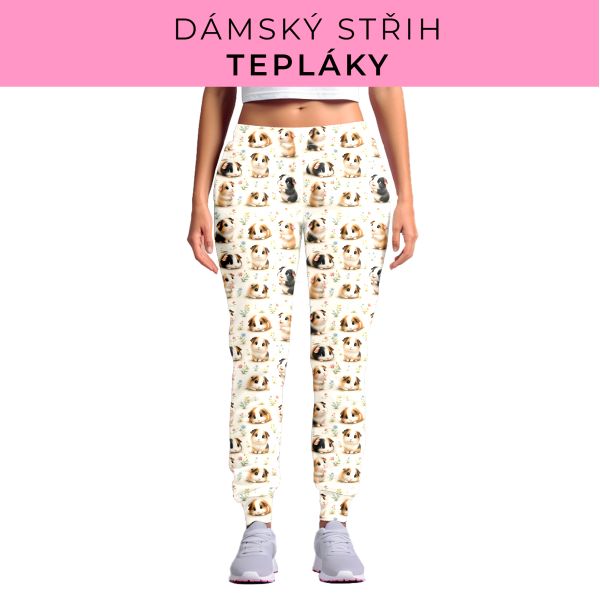 DÁMSKÝ střih - tepláky