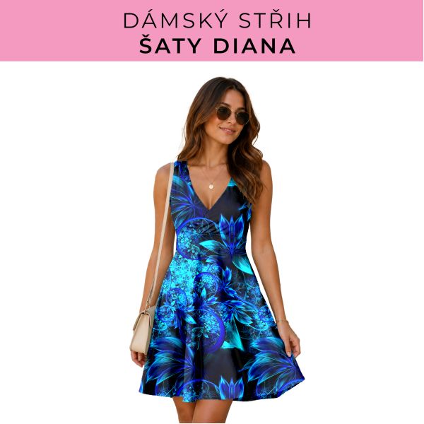 Dámský střih - šaty Diana