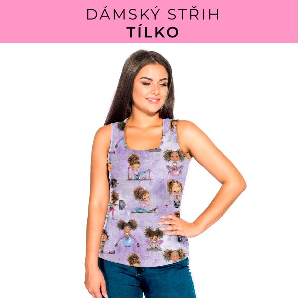 DÁMSKÝ střih - Tílko a kalhoty 