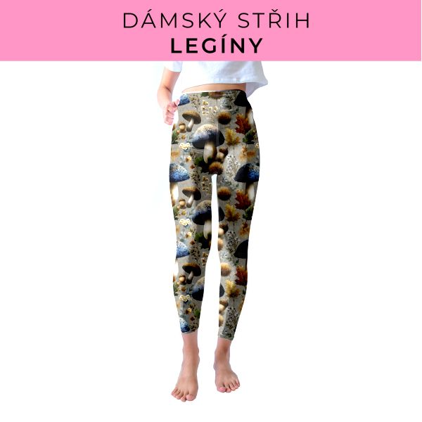 DÁMSKÝ střih - legíny SPORT - SLIM FIT