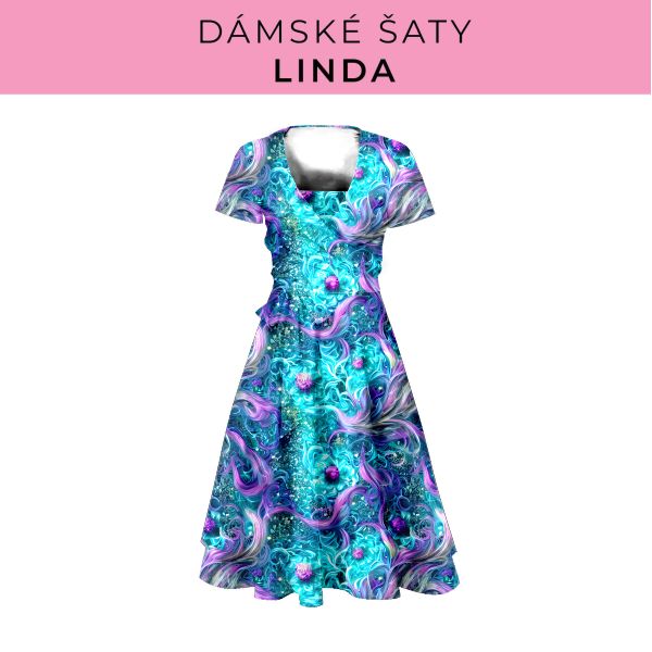 DÁMSKÝ střih - šaty Linda