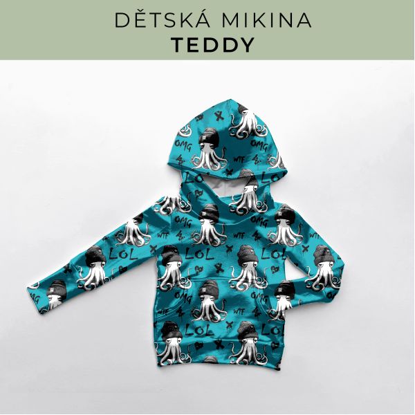 DĚTSKÝ střih - Mikina Teddy