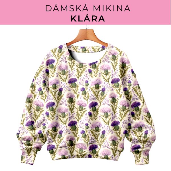 DÁMSKÝ střih - mikina Klára