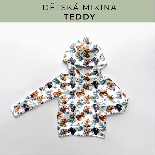 DĚTSKÝ střih - Mikina Teddy