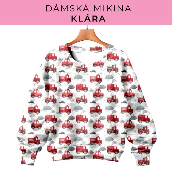 DÁMSKÝ střih - mikina Klára
