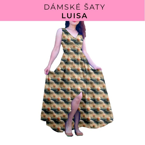 DÁMSKÝ střih - šaty Luisa